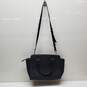 Michael Kors Selma Black Leather Satchel Shoulder Bag image number 3