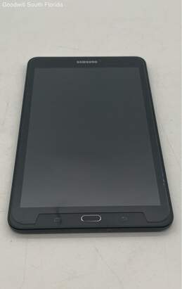 Not Tested Locked For Components Samsung Black Tablet Without Power Adapter