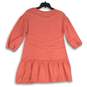 Ultra Flirt Womens Pink Round Neck 3/4 Sleeve Peplum Pullover Blouse Top Size M image number 2