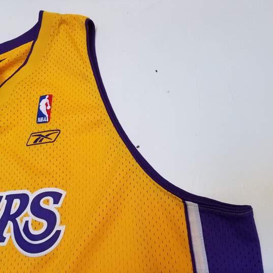 Nba Los Angeles Lakers 7 Lamar Odom Reebok Basketball Jersey