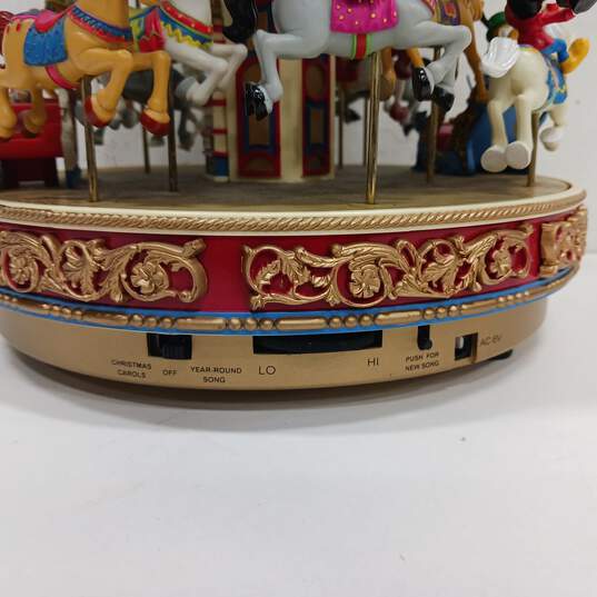 Micky Mouse Holiday Music Playing Carousel Toy image number 6