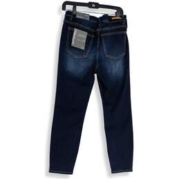 NWT Soft Surroundings Womens Blue Denim Medium Wash Skinny Leg Jeans Size 8P alternative image