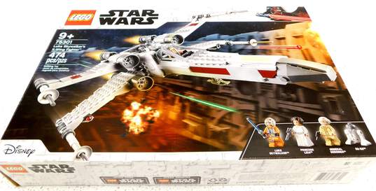 LEGO Star Wars 75301 Luke Skywalker's X-Wing Fighter IOB w/ Some Sealed Polybags image number 6