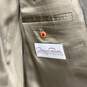 Oscar De La Renta Mens Gray Brown Blazer And Pants 2Pcs Suit Set Size 42L w/ COA image number 7