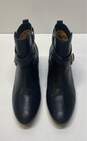 COACH Pauline Black Leather Ankle Zip Boots Size 9 B image number 5