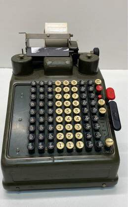 1928 Burroughs Portable Adding Machine A72 Adder 7/16