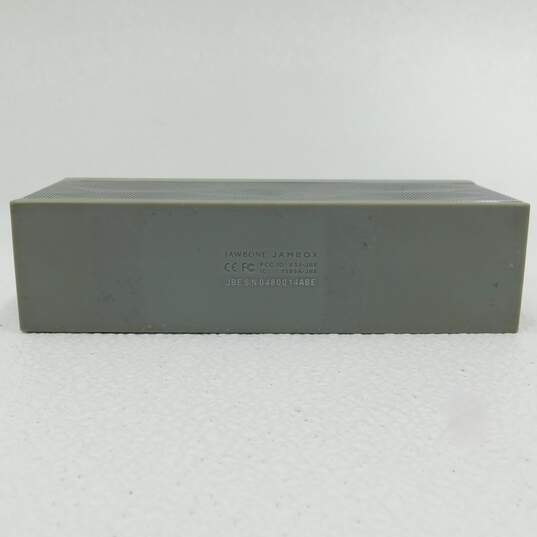 Jawbone Brand Jambox Mini Model Gray Portable Bluetooth Speaker w/ Accessories image number 5