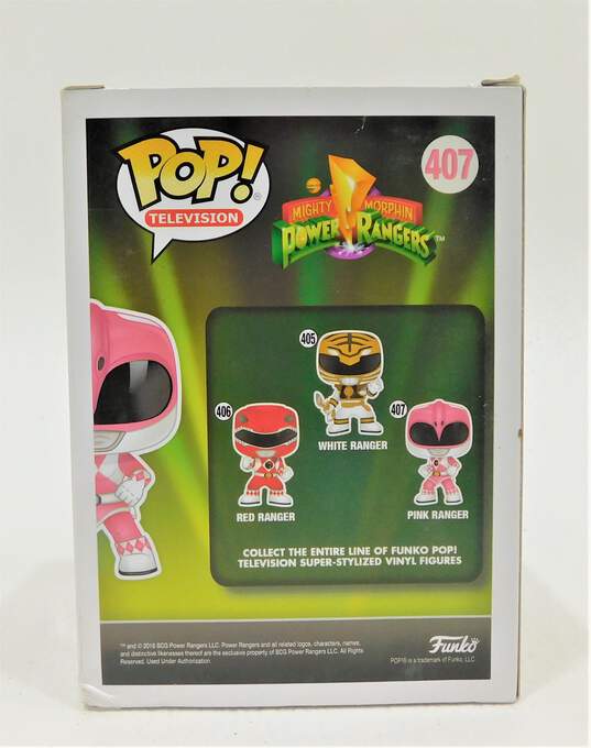 Funko Pop Television Mighty Morphin Power Rangers Pink Rangers Hot Topic 407 image number 3