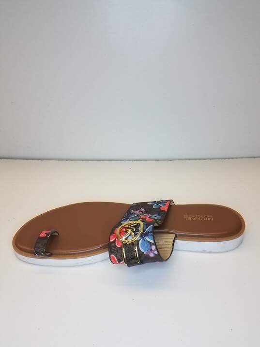 Michael Kors Floral-Print Sandals Size 10 image number 2