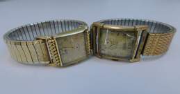VNTG Men's Gruen & Lord Elgin Gold Tone Mechanical Watches