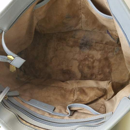 Buy the Michael Kors Jet Set Saffiano Leather Tote Bag Blue