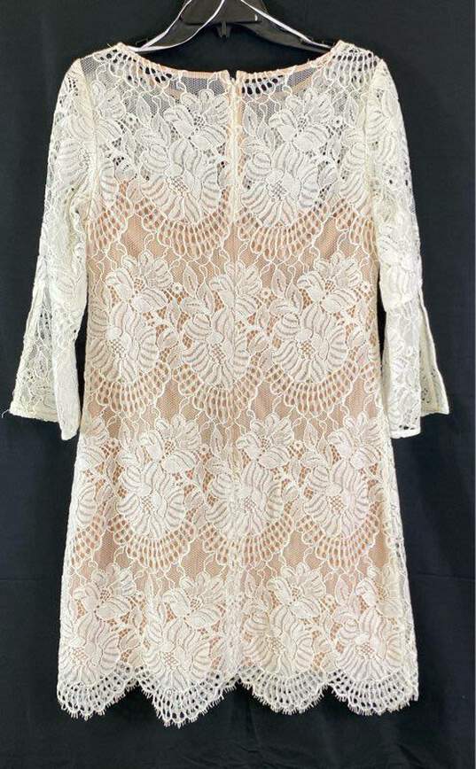 Vince Camuto Women's Ivory Lace Dress- Sz 8 NWT image number 2