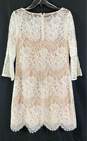 Vince Camuto Women's Ivory Lace Dress- Sz 8 NWT image number 2