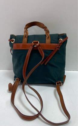 Dooney & Bourke Nylon Flap Backpack Teal Green alternative image