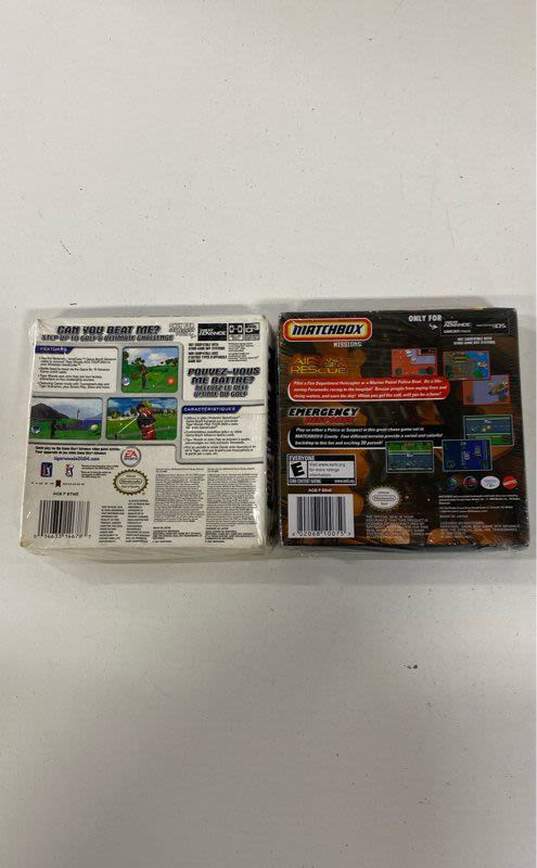 Lot of 2 Sealed Game Boy Advance Games - Tiger Woods 2004 & Matchbox Missions image number 2