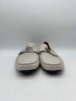 Salvatore Ferragamo White Loafer Dress Shoe Men 10