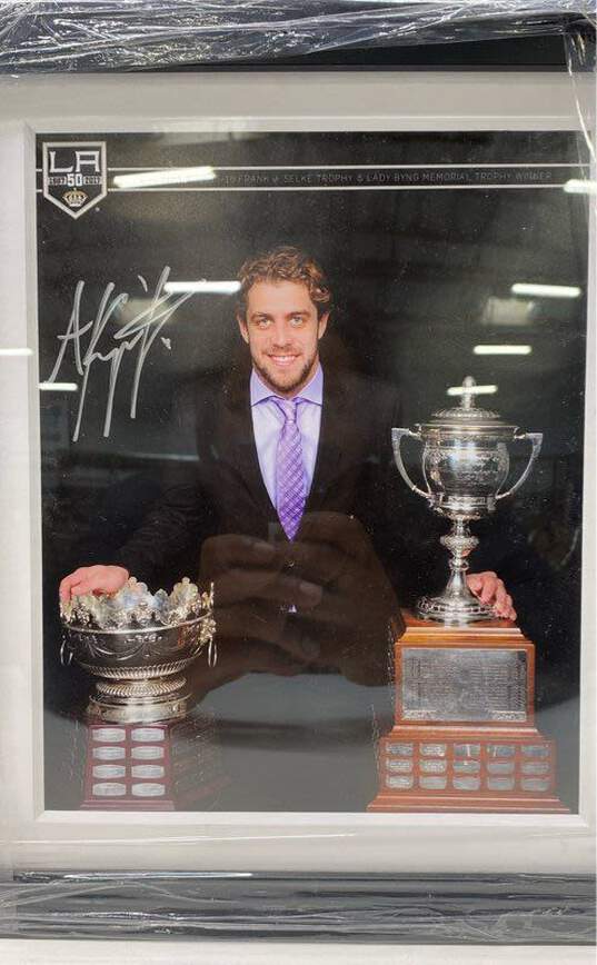 Framed Matted & Signed 8" x 10" Photo of Anze Kopitar - L.A. Kings image number 2