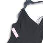 NWT Calvin Klein Womens Black Asymmetrical Neck Sleeveless Mini Dress Size 12 image number 4