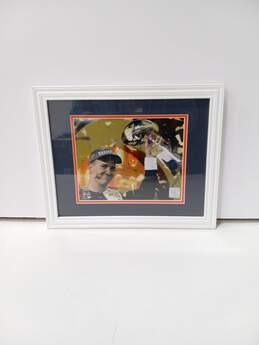 Framed NFL Super Bowl Denver Broncos Peyton Manning Photo