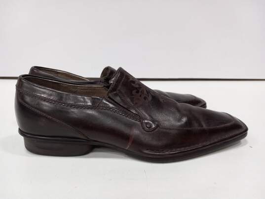 Mark Nason Men's Brown Leather Dress Shoes Size 11 image number 1