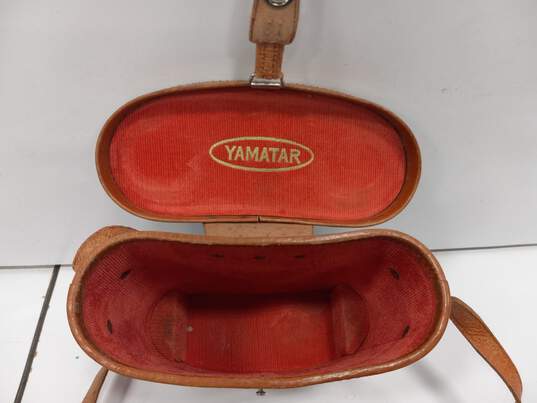 YAMATAR Fully Coated Optics 7x35 Flyweight Field View At 1000 Yds.: 367ft Binoculars In Leather Case image number 5