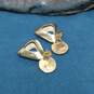 Vintage Brenda Schoenfeld Sterling Silver Clip-On Earrings - 27.29g image number 2