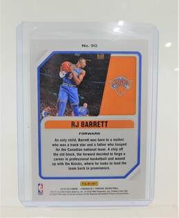 2019-20 RJ Barrett Panini Threads Rookie New York Knicks alternative image
