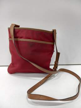 Red And Brown Michael Kors Crossbody Bag/Purse alternative image