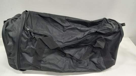 Protege Black Canvas Luggage w/Wheels image number 4