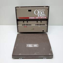 Kingdom One Touch Expandable Cassette Tape Duplicator - UNTESTED