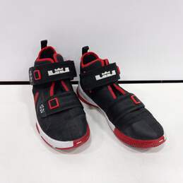Nike LeBron Soldier 13 Flyease GS Bred Basketball Shoes 6.5