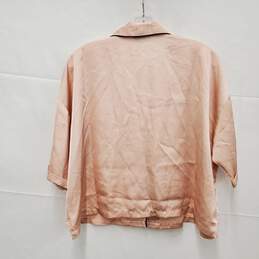 NWT Top Shop WM's Powder Pink Sleep Blouse Size 4-6 alternative image