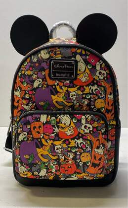 Loungefly X Disney Mickey & Friends Halloween Mini Backpack Multicolor