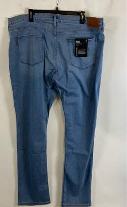 NWT Paige Mens Blue Medium Wash Coin Pockets Denim Straight Jeans Size 40 alternative image