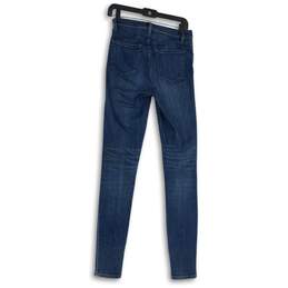 J Brand Womens Blue Denim Medium Wash 5-Pocket Design Skinny Leg Jeans Size 26 alternative image