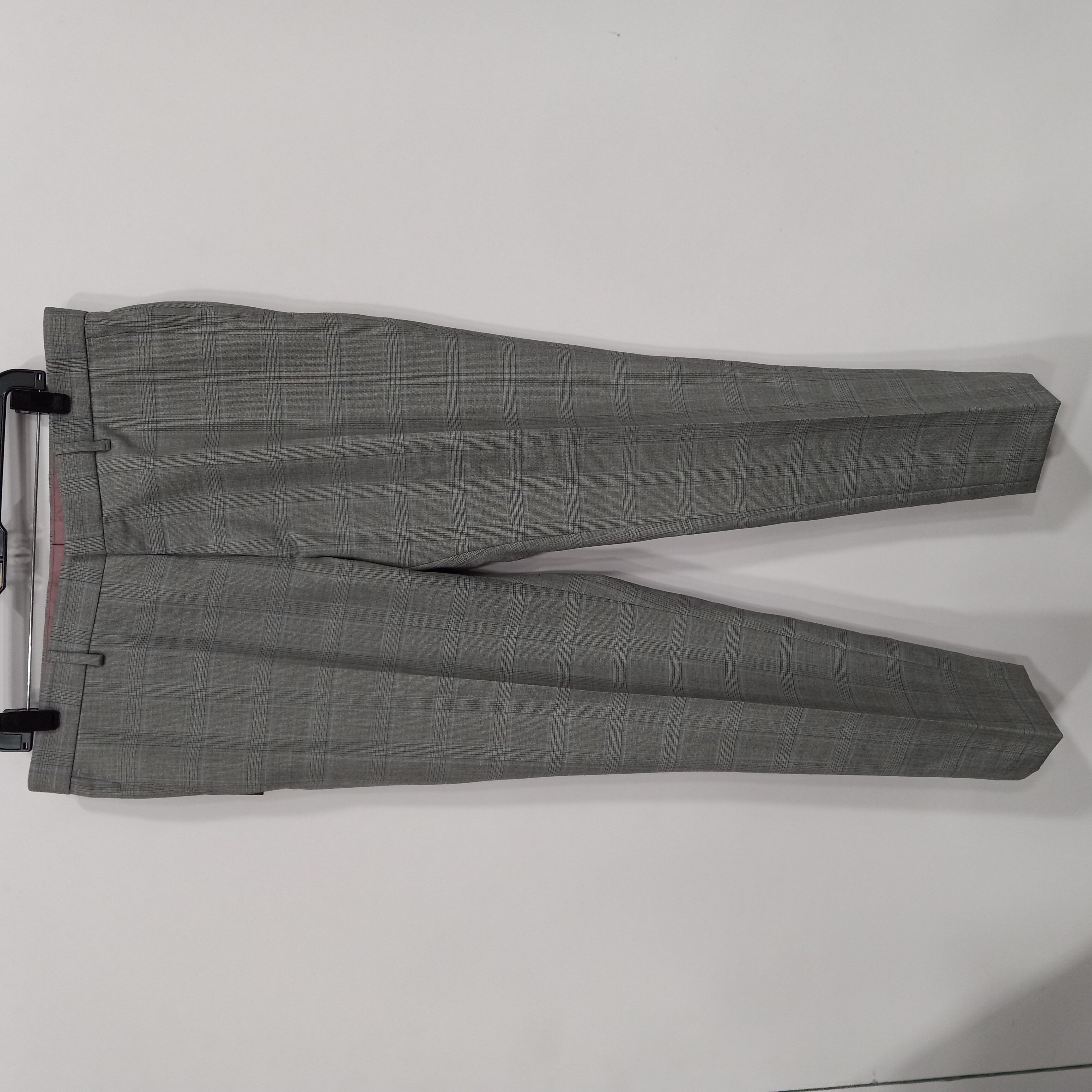 Buy MOSS Grey Regular Fit Check Trousers from Next France