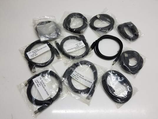 USB-A to USB-B 2.0 Cable for Printer or External Hard Drive (Lot) image number 1