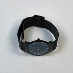 Designer Skagen Denmark 233LTMN Black Round Quartz Analog Wristwatch alternative image