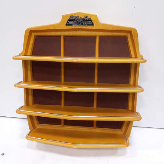 Franklin Mint Classic Cars of the 60's Wood Wall Mount Model Display image number 1
