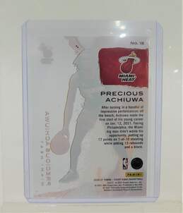 2020-21 Precious Achiuwa Court Kings Acetate Rookies Miami Heat alternative image