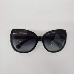 AUTHENTICATED Dolce & Gabbanna WM's Gradient Lens Round Black Frame Sunglasses