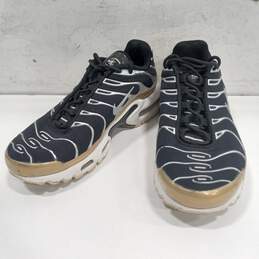 Nike Women's Air Max Plus Tn Metallic Gold/Black Running Shoes Trainers Size 7