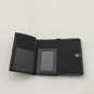 NIB Womens Black Leather Various Card Slots Multipurpose Trifold Wallet image number 4