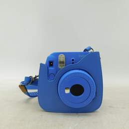 Fujifilm Brand Instax Mini 9 Model Blue Instant Film Camera w/ Carrying Case