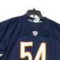 Mens Navy Blue NFL Chicago Bears Brian Urlacher #54 Football Jersey Size XL image number 3