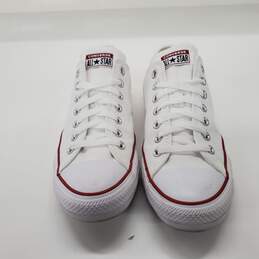 Converse Chuck Taylor All-Star White Low Top Sneakers Unisex Size 9 M | 11 W alternative image