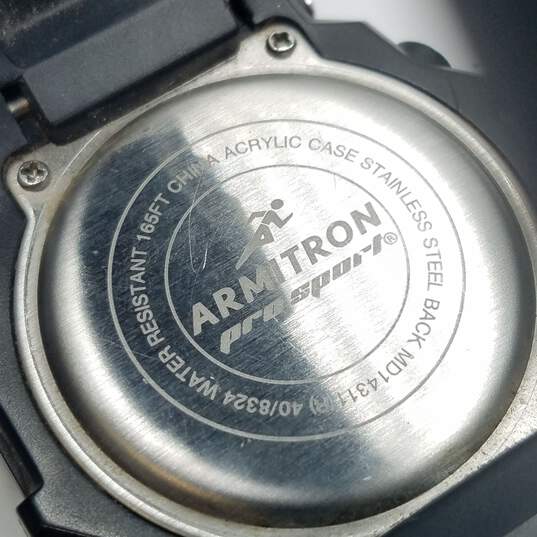 Armitron Men's Full Stainless Steel Chronograph and Sports Watch Collection image number 8