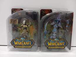 Pair of DC Unlimited World of Warcraft Figures Tamuura & Sister Benederon