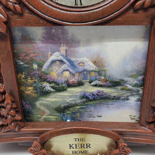 Thomas Kinkaid's Timeless Moments "The Kerr Home" Battery Operated Cuckoo Clock image number 3