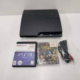 PlayStation 3 Slim Console 120GB Lightly Preowned 2 Games